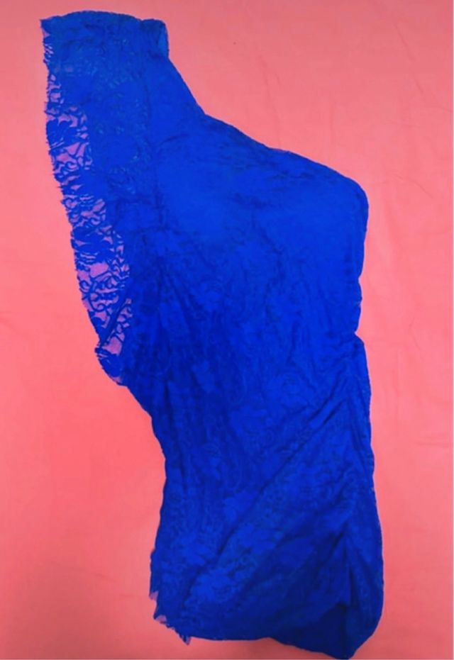 Vestido con volantes, nuevo, talla S/M