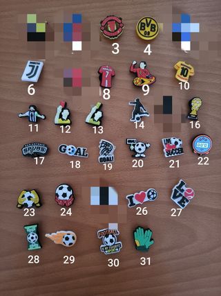 Pins para Crocs - Jibbitz para zuecos