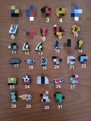 Pins para Crocs - Jibbitz para zuecos