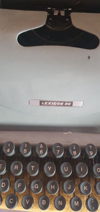 Máquina de escribir