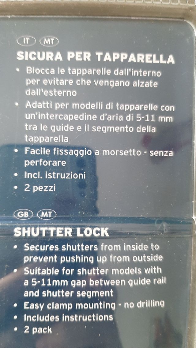 Sicura per tapparella