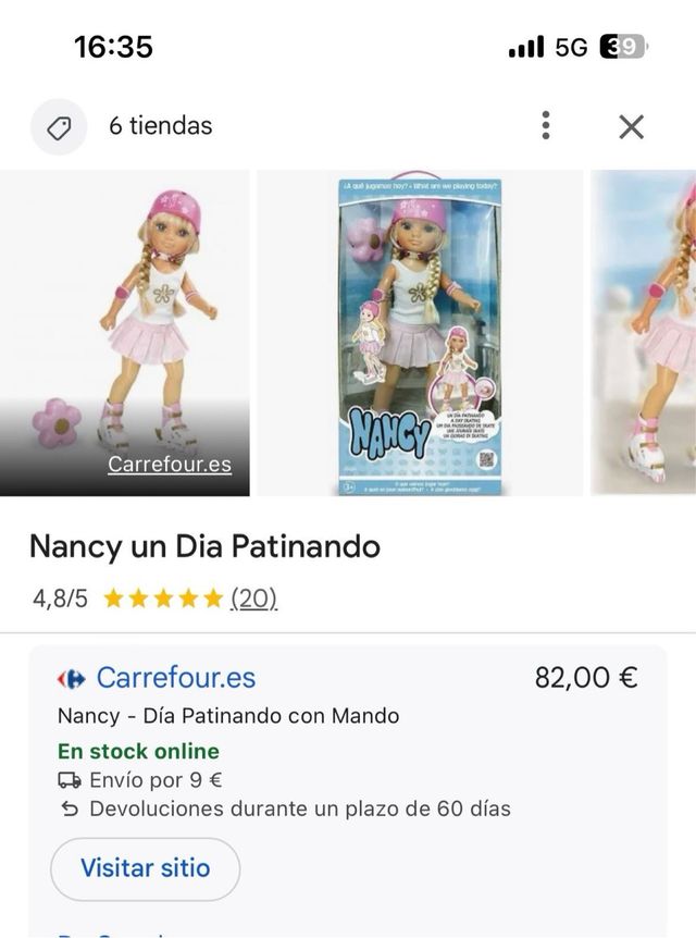 Nancy patinadora
