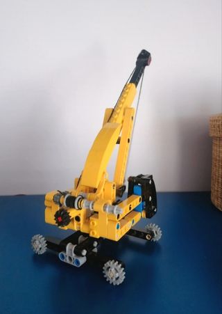 Lego Gru Technic argano e braccio mobile a cingoli