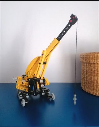 Lego Gru Technic argano e braccio mobile a cingoli