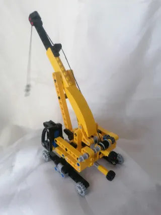 Lego Gru Technic argano e braccio mobile a cingoli