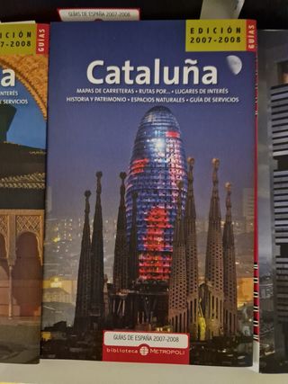 Colección Guías de viaje varias Comunidades España