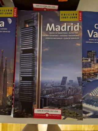 Colección Guías de viaje varias Comunidades España