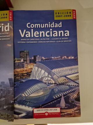 Colección Guías de viaje varias Comunidades España