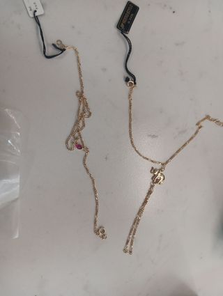 Preciosas cadenas de oro nuevo stylo 