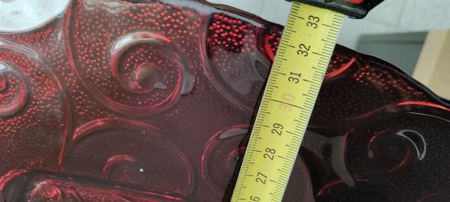 NUOVO centro tavola porta frutta in vetro