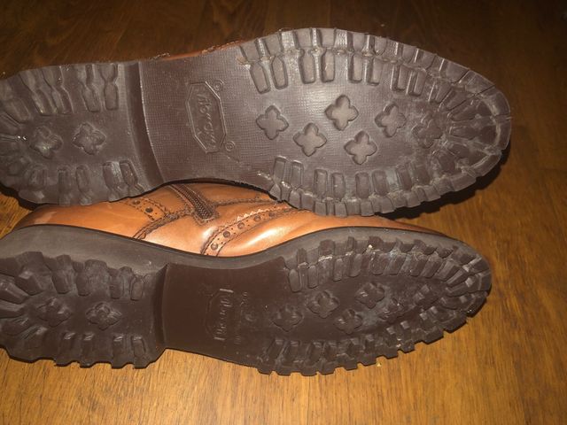 Botines planos de piel de señora T39 