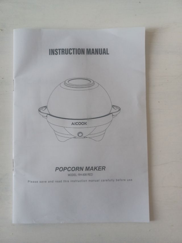 Palomitero, sin estrenar.