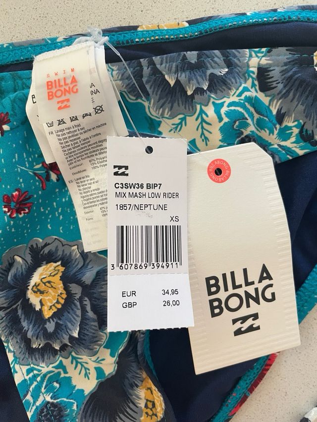 Braga bikini de chica de la marca Billabong