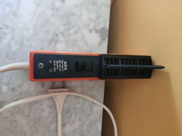 Peine secador aire caliente para mascotas