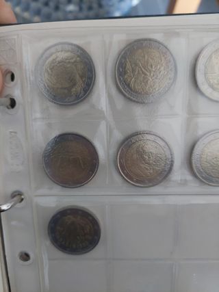 106 MONEDAS EUROS CONMEMORATIVAS 