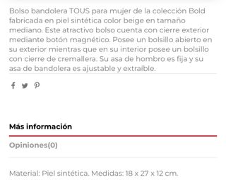 Bolso Tous