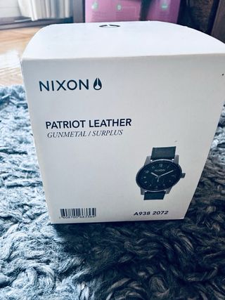 Reloj Nixon Patriot 🇨🇭Swiss Movement A938-2072