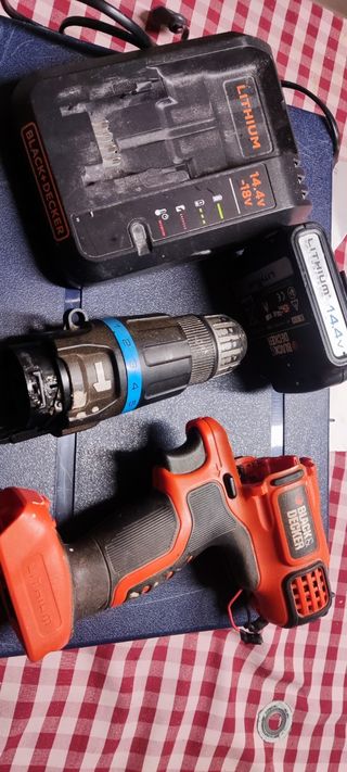 Batería cargador black decker