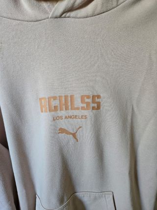 Sudadera rosa puma