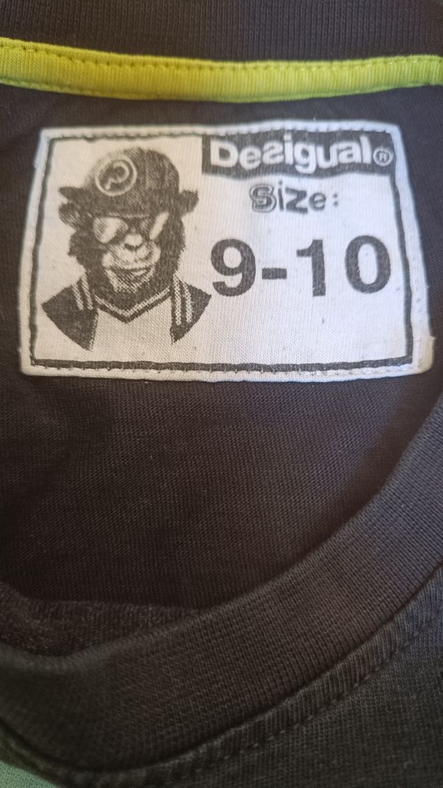 Camiseta niño Desigual talla 9