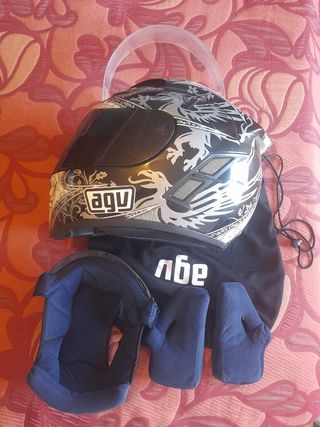 Casco moto agv stealth grifo talla S 
