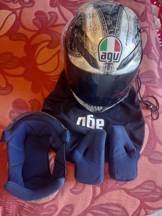 Casco moto agv stealth grifo talla S 