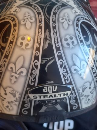 Casco moto agv stealth grifo talla S 