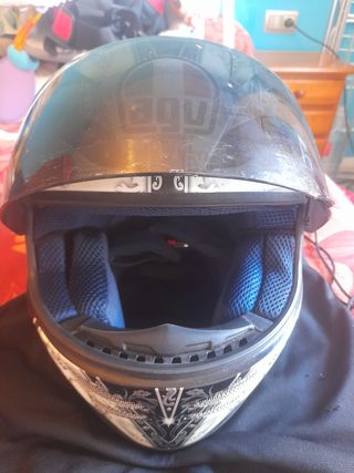 Casco moto agv stealth grifo talla S 