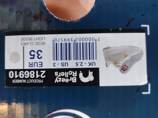 Zapatillas con ruedas