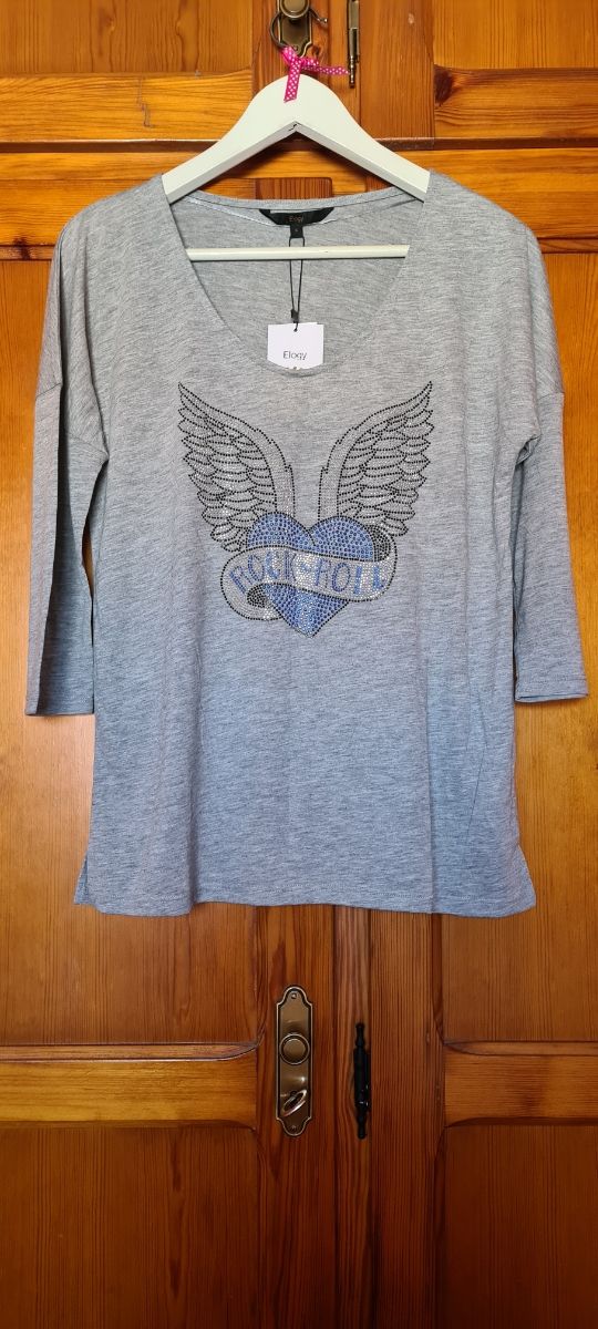 Camiseta Rock&Roll con brillos