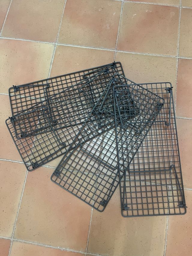 Estante zapatero negro