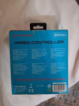 Mando Nintendo Switch.