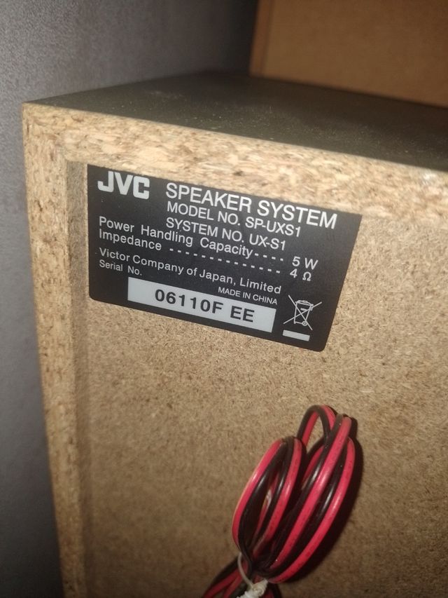 Coppia casse discrete e funzionanti