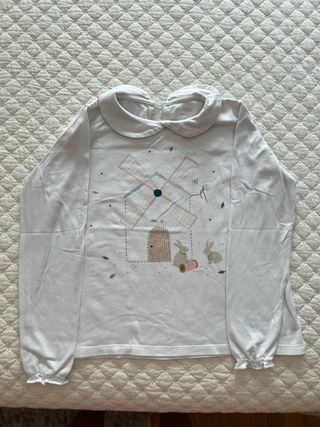 CAMISETA MANGA LARGA MI CANESÚ NIÑA