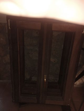 Ventana de madera climalit tres unidades  o
