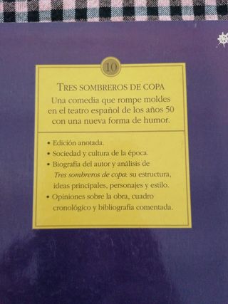 Tres sombreros de copa. M. Mihura