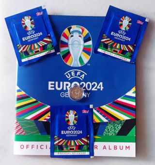 album com moeda 2 euro equipa olimpica Port 2024