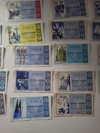 34 Decimos loteria 1966