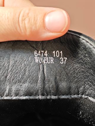 Botines negros de ante 