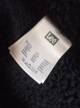 Cazadora vaquera negra Lee