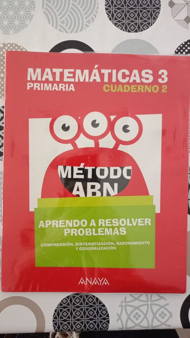 Libro matemáticas primaria Método ABN