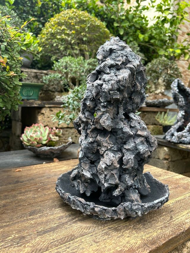 Vaso/struttura ishizuki bonsai