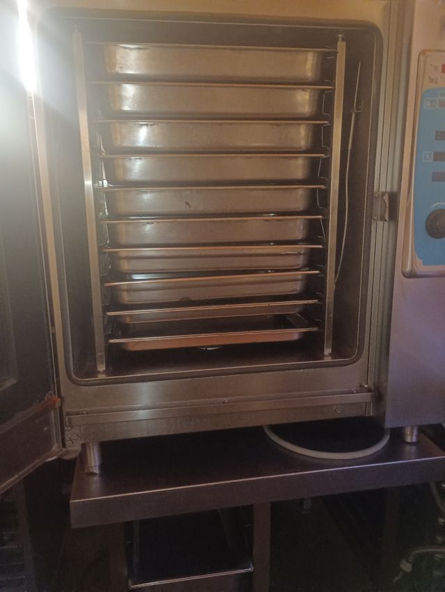 Horno mixto a gas 10 bandejas