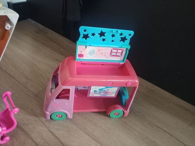 Barco Polly pocket con muchos acce