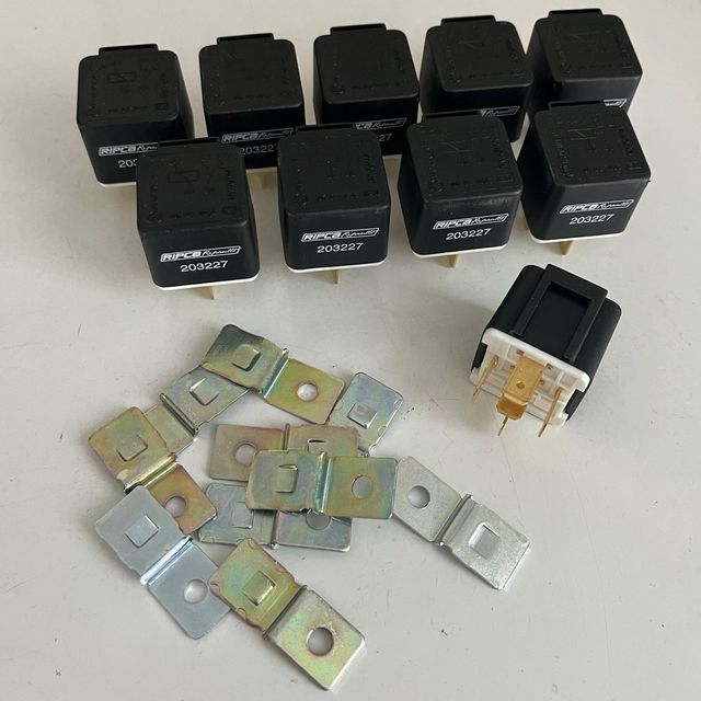 10x Relè 12 V automobile camper
