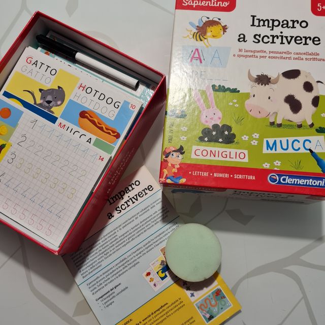 Gioco Sapientino Imparo a scrivere