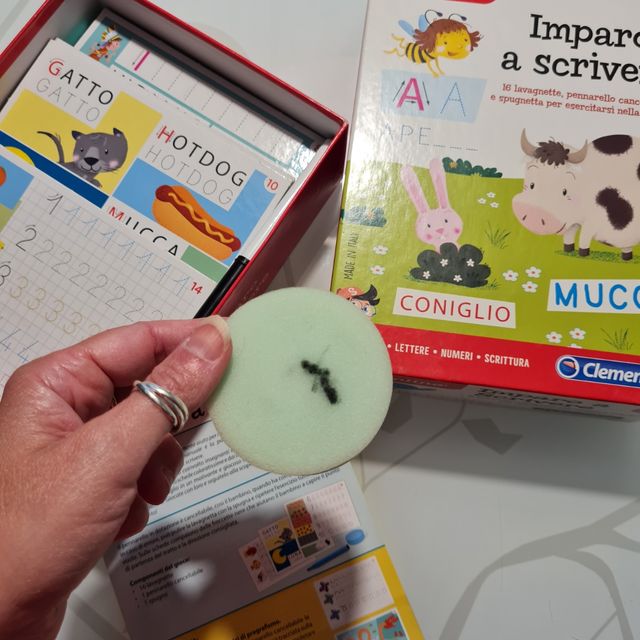 Gioco Sapientino Imparo a scrivere