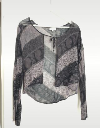 Camisola estilo bohemio talla M