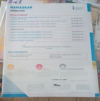 Namaskar volume 1+cd+agenda 2030+regioni d'Italia