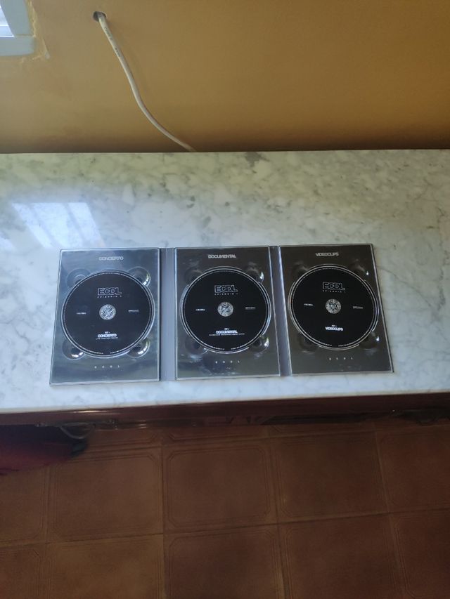 Tres DVDS El canto del loco